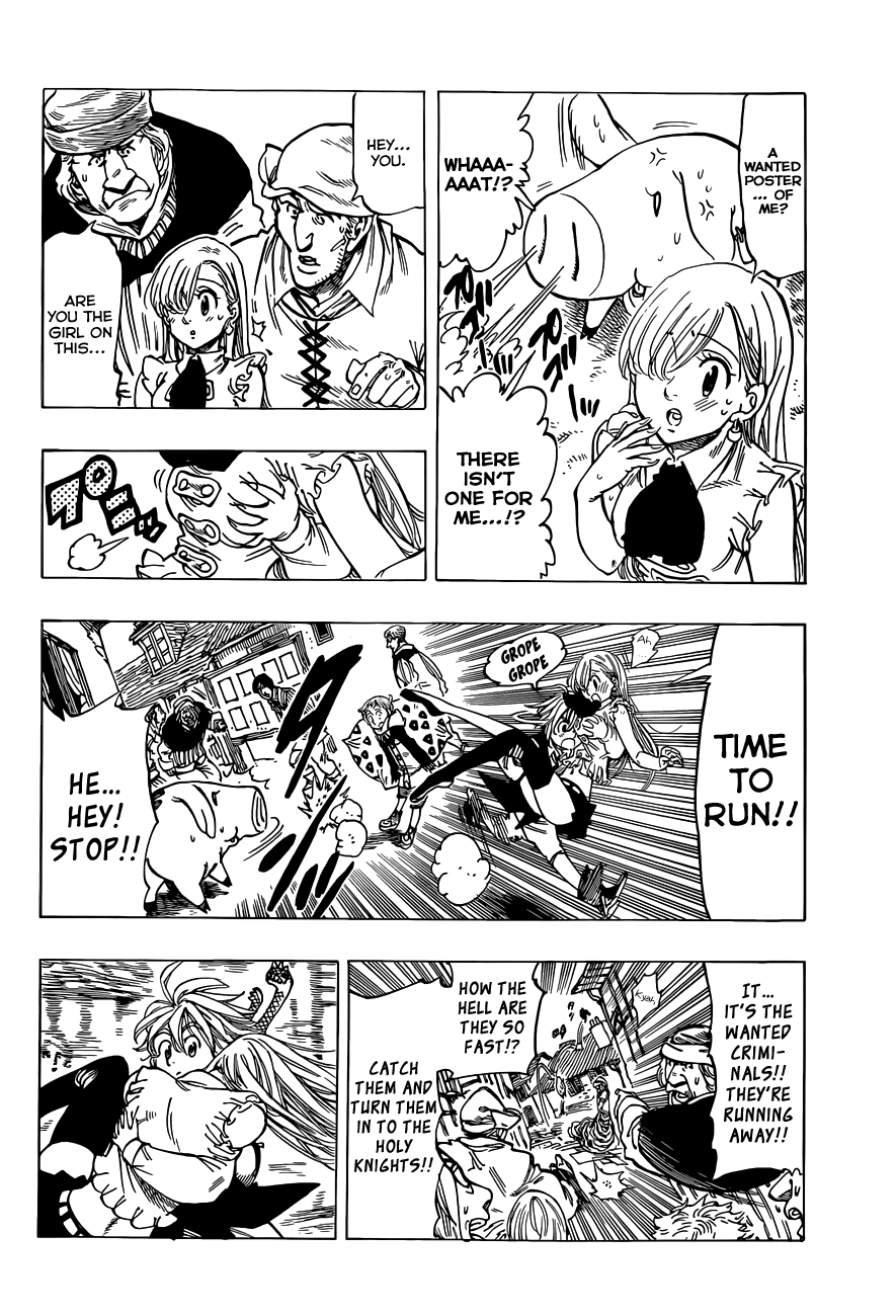 Nanatsu no Taizai Chapter 27 page 13 - Chapter 27: Cruel Rain