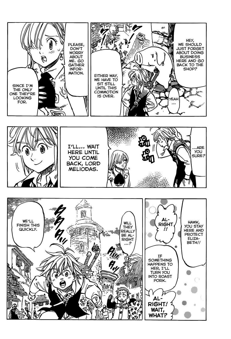 Nanatsu no Taizai Chapter 27 page 15 - Chapter 27: Cruel Rain