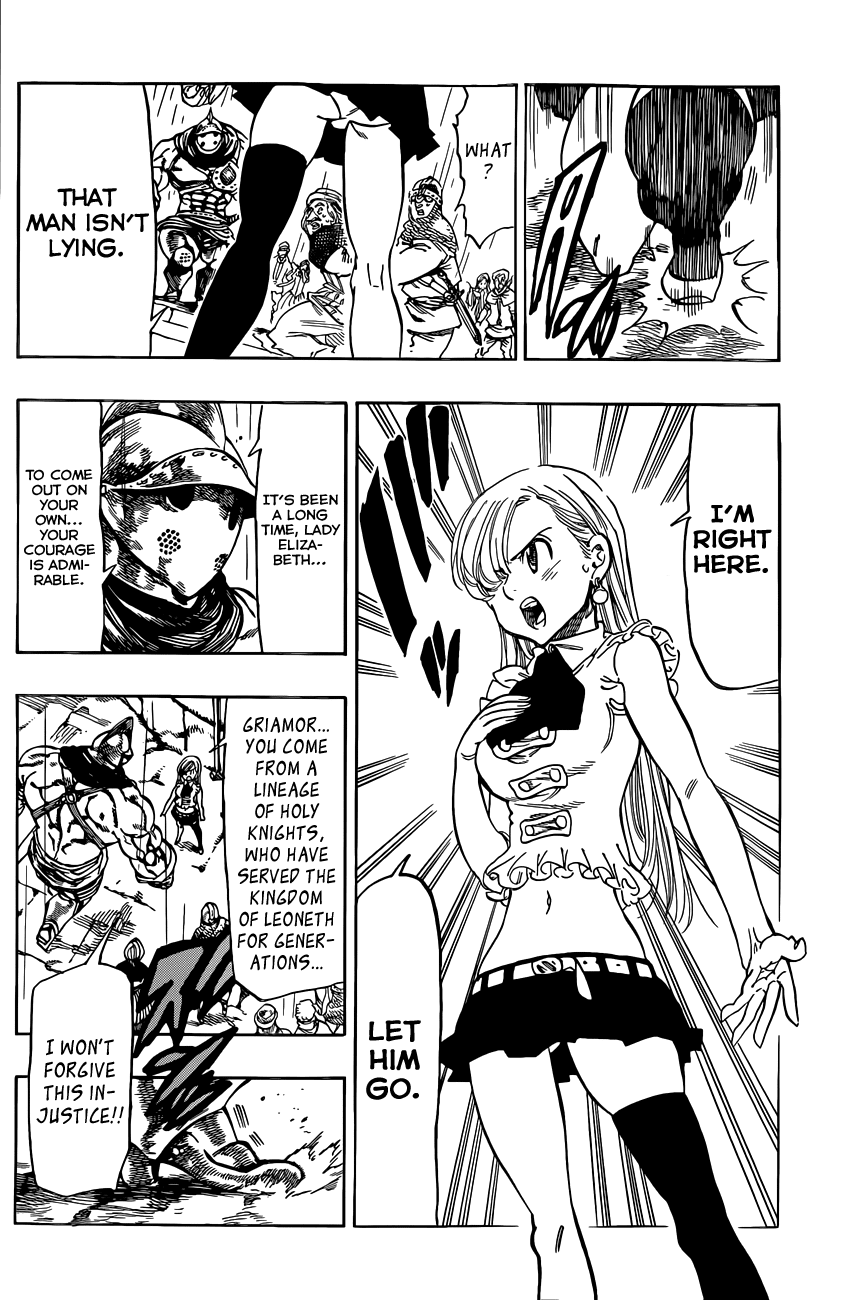 Nanatsu no Taizai Chapter 27 page 19 - Chapter 27: Cruel Rain