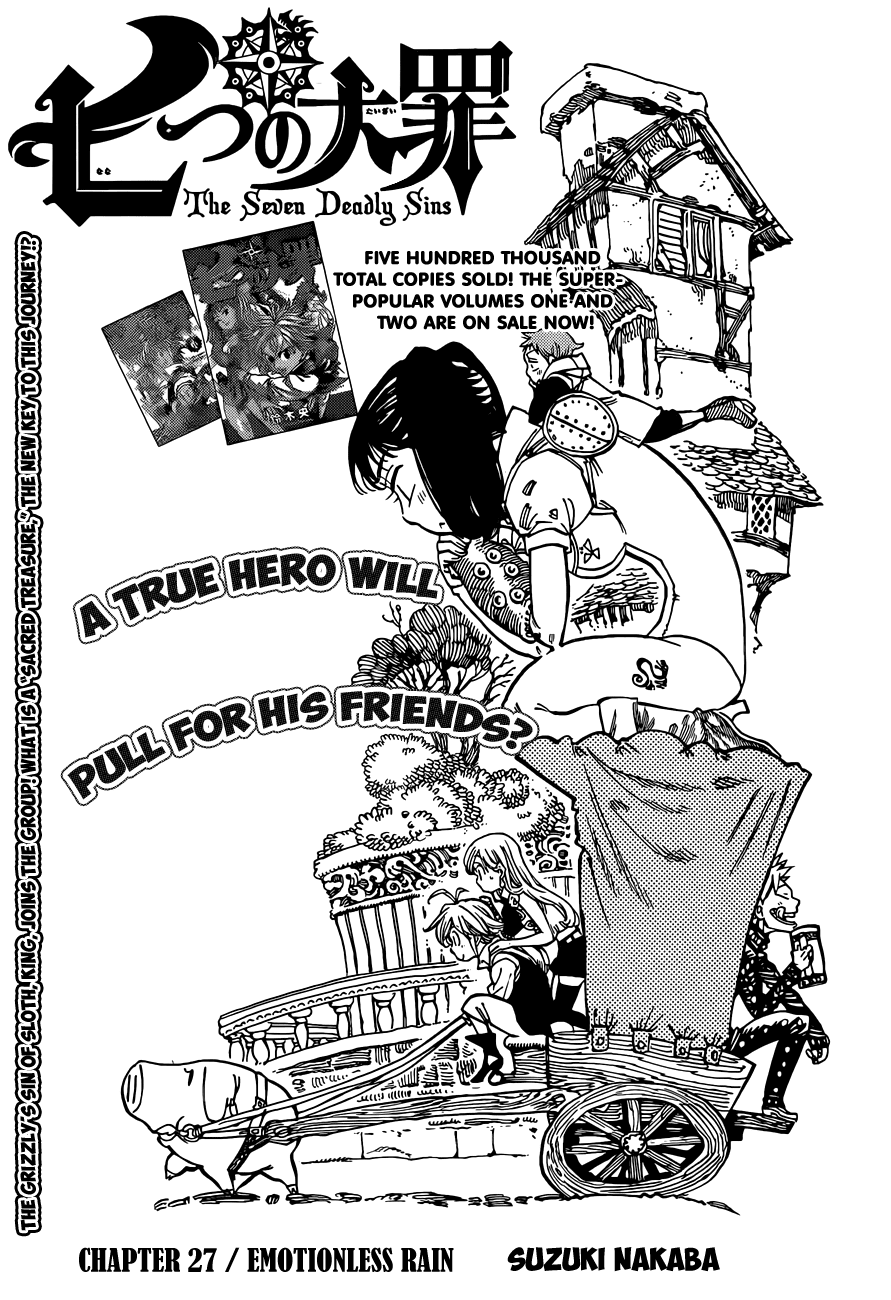 Nanatsu no Taizai Chapter 27 page 2 - Chapter 27: Cruel Rain