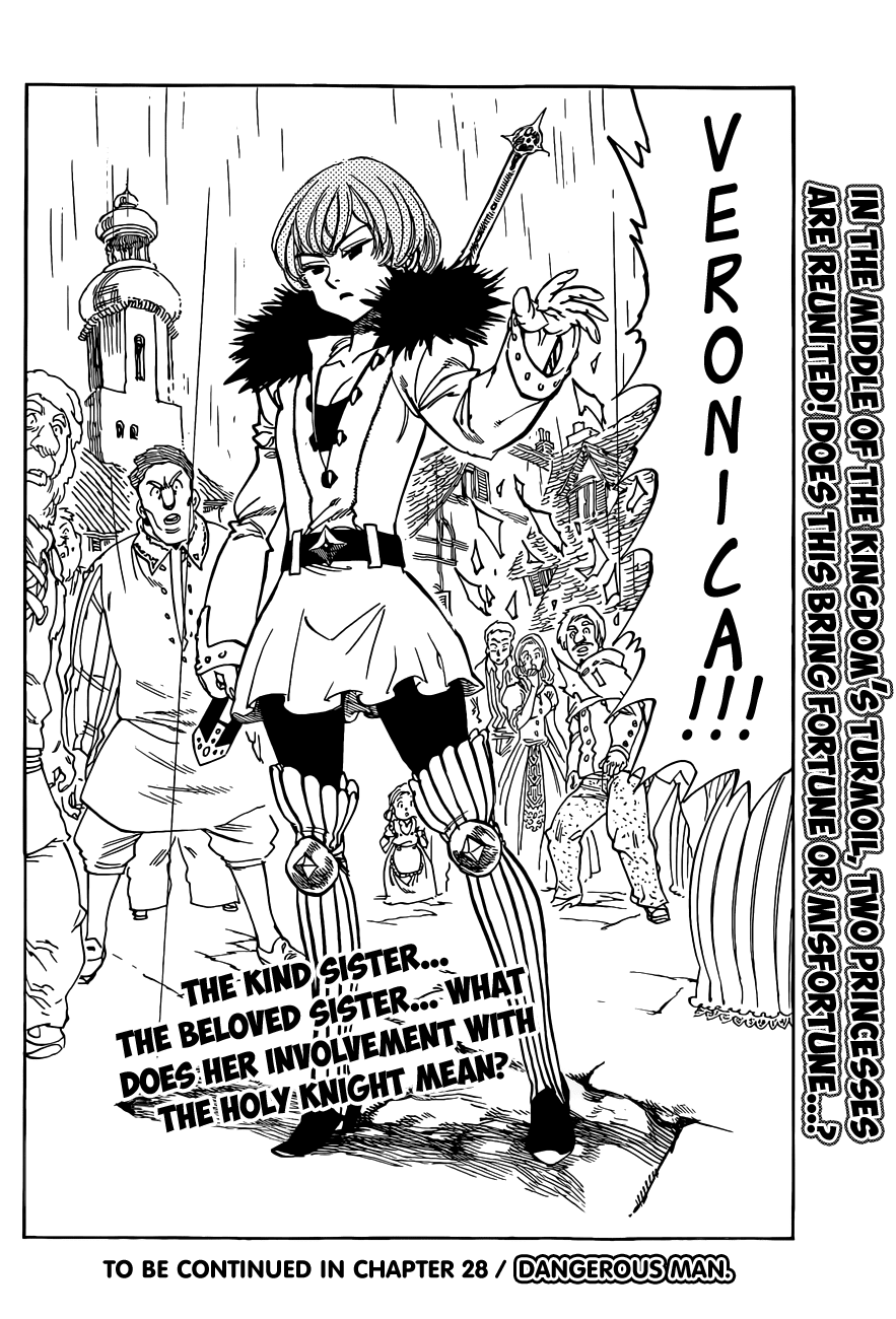 Nanatsu no Taizai Chapter 27 page 21 - Chapter 27: Cruel Rain