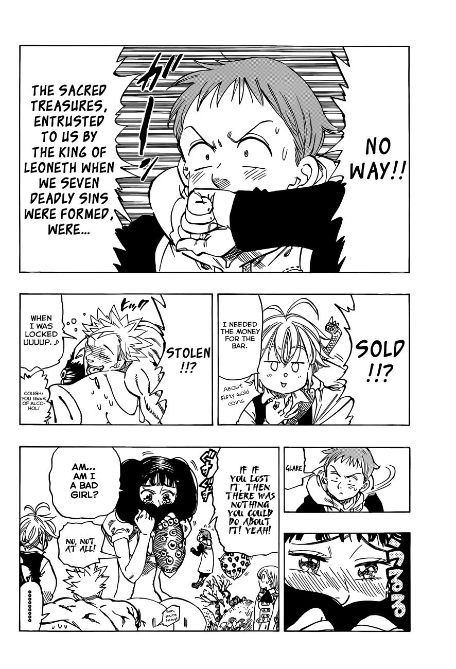 Nanatsu no Taizai Chapter 27 page 3 - Chapter 27: Cruel Rain