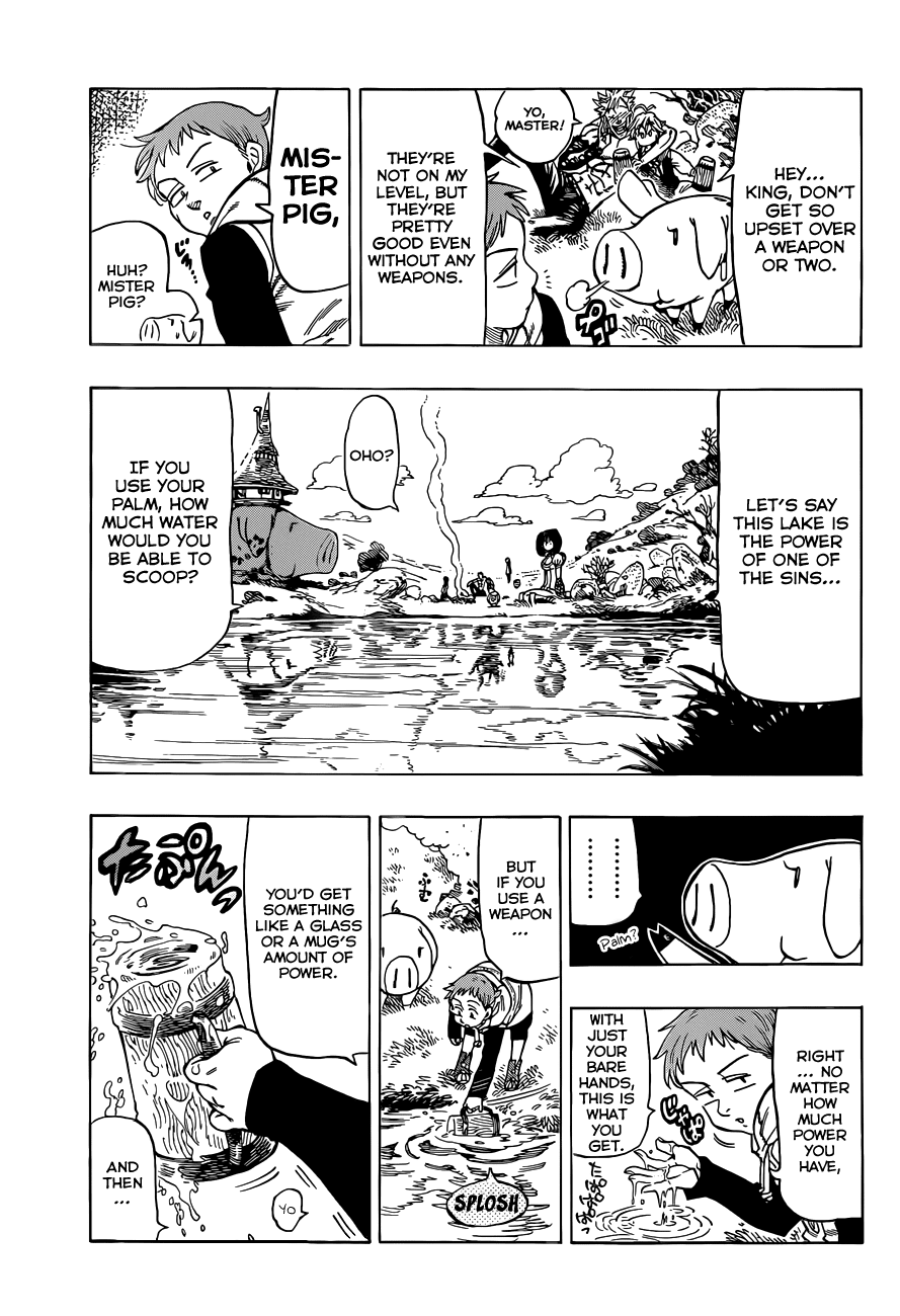 Nanatsu no Taizai Chapter 27 page 4 - Chapter 27: Cruel Rain