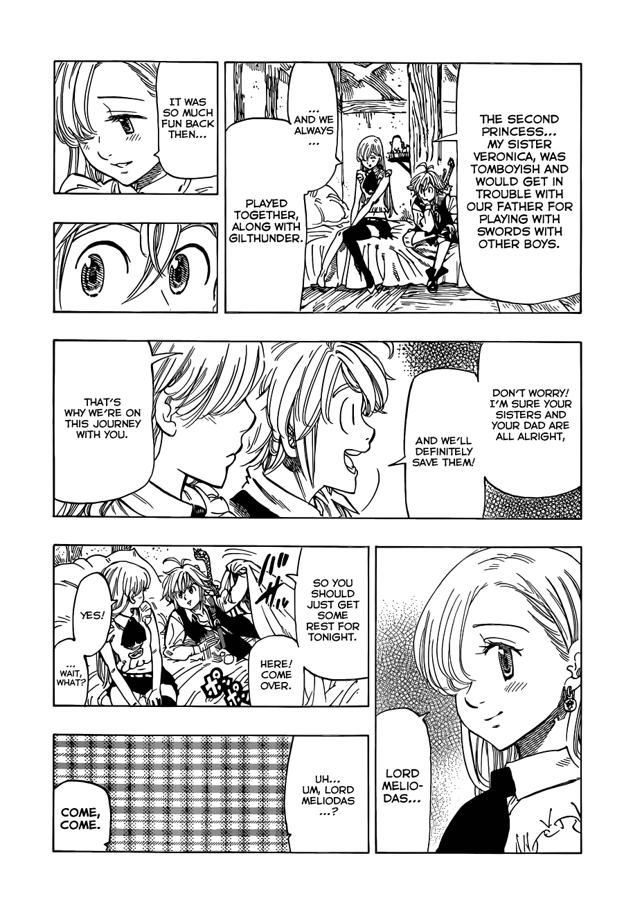 Nanatsu no Taizai Chapter 27 page 8 - Chapter 27: Cruel Rain