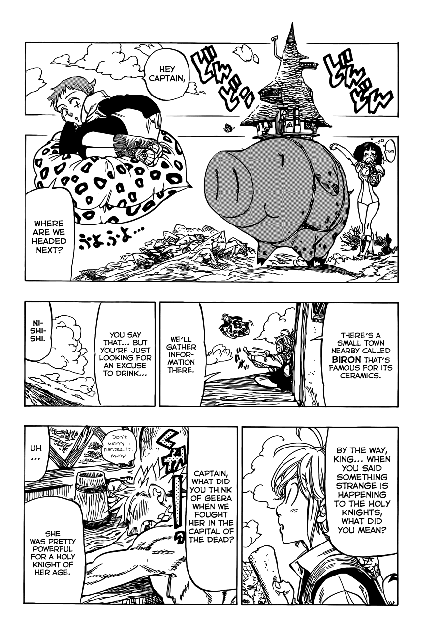 Nanatsu no Taizai Chapter 27 page 9 - Chapter 27: Cruel Rain