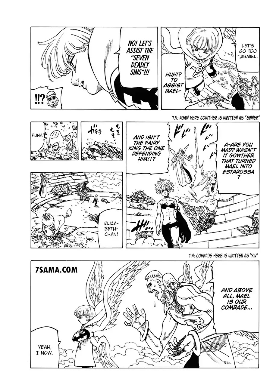 Nanatsu no Taizai Chapter 275 page 14 - Chapter 275: Hearts as One