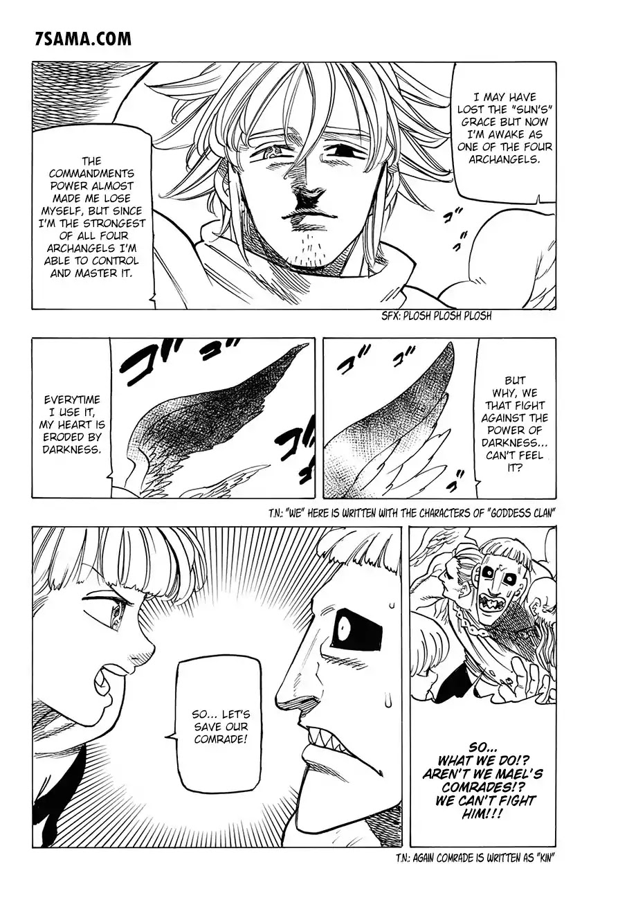 Nanatsu no Taizai Chapter 275 page 15 - Chapter 275: Hearts as One