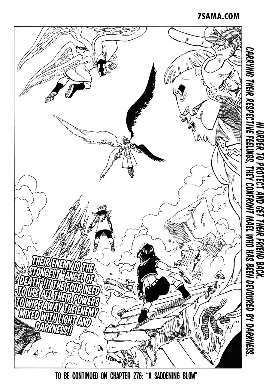 Nanatsu no Taizai Chapter 275 page 19 - Chapter 275: Hearts as One