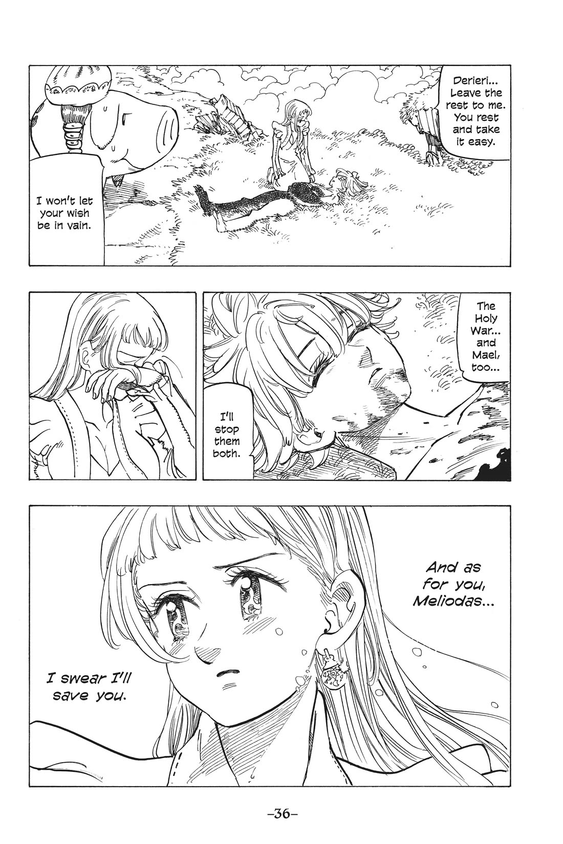 Nanatsu no Taizai Chapter 277 page 11 - Chapter 277: There's No Way To Free Yourself From Love