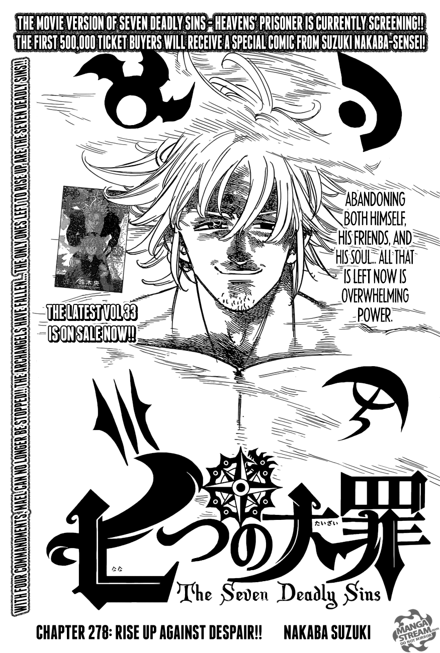 Nanatsu no Taizai Chapter 278 page 1 - Chapter 278