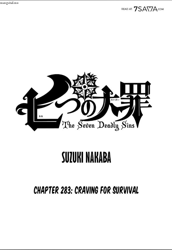 Nanatsu no Taizai Chapter 283 page 1 - Chapter 283