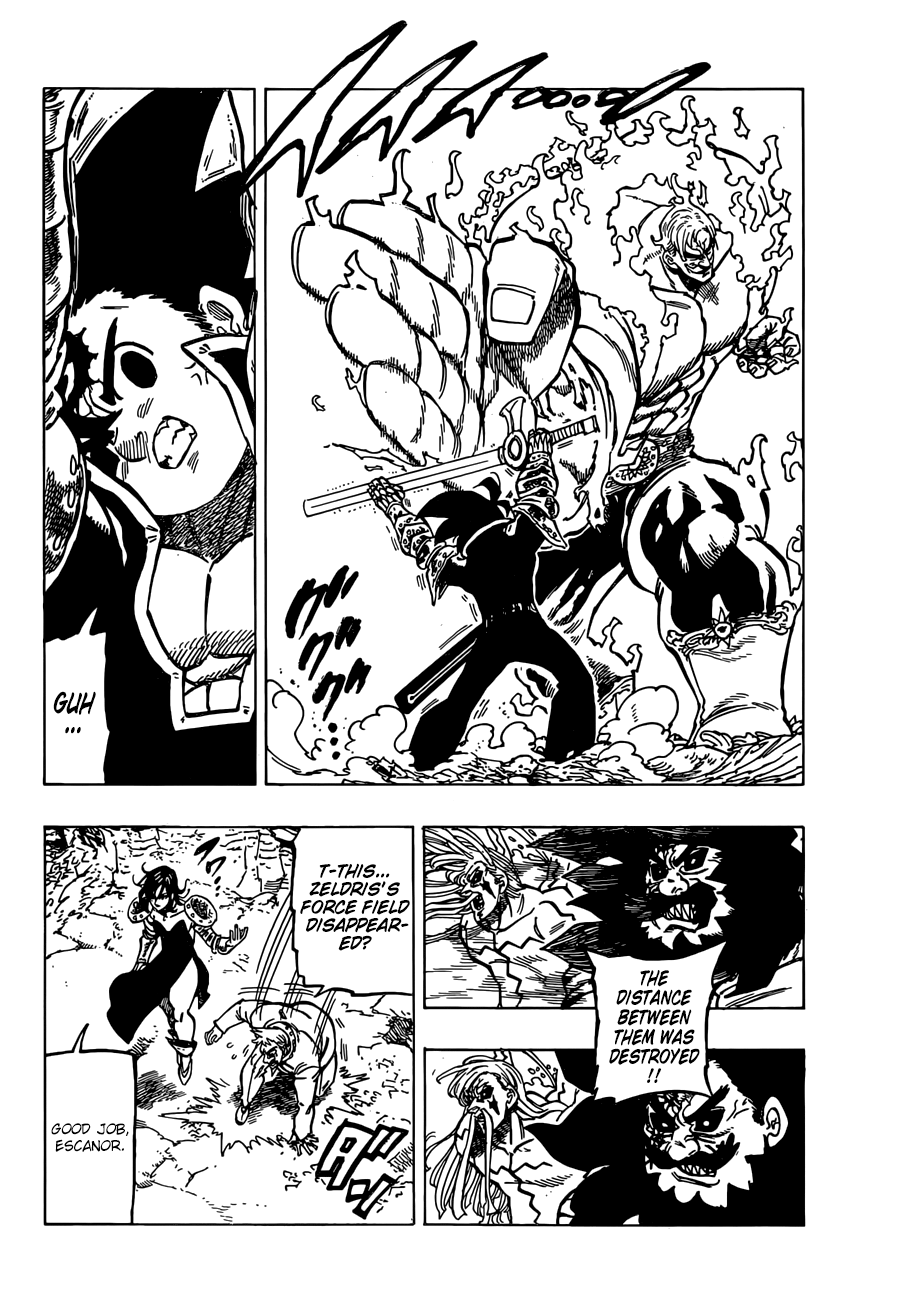 Nanatsu no Taizai Chapter 289 page 12 - Chapter 289: Pride vs. Piety