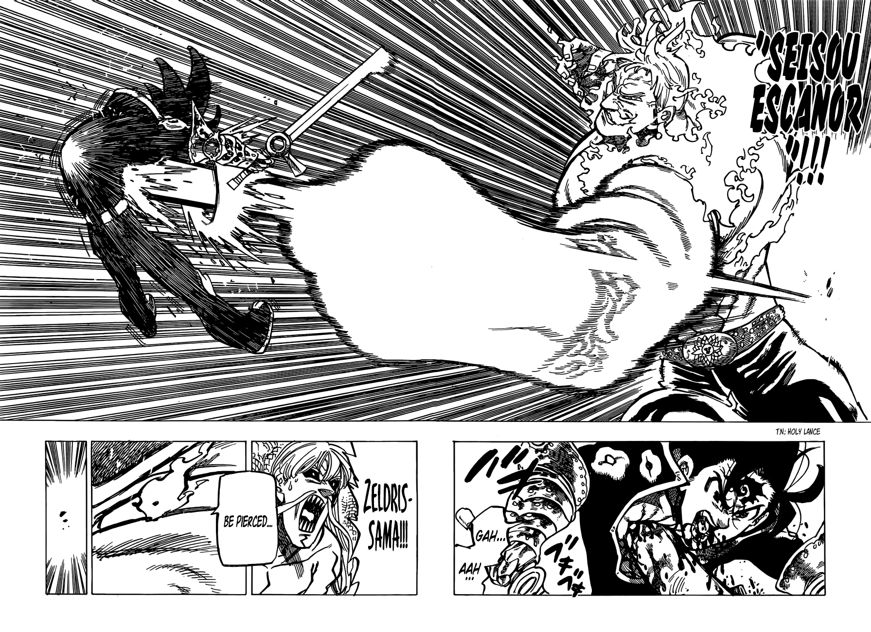 Nanatsu no Taizai Chapter 289 page 14 - Chapter 289: Pride vs. Piety
