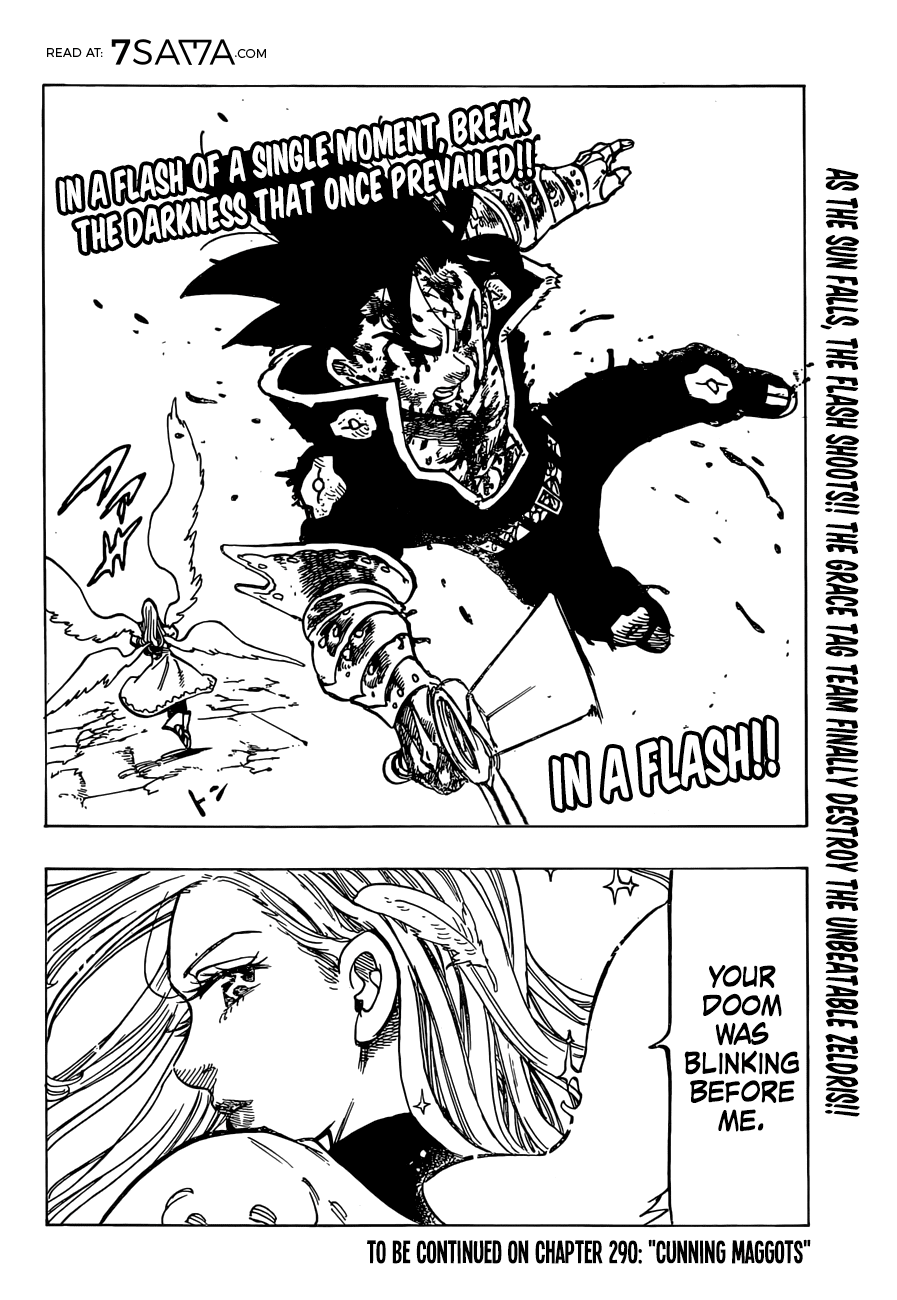 Nanatsu no Taizai Chapter 289 page 19 - Chapter 289: Pride vs. Piety