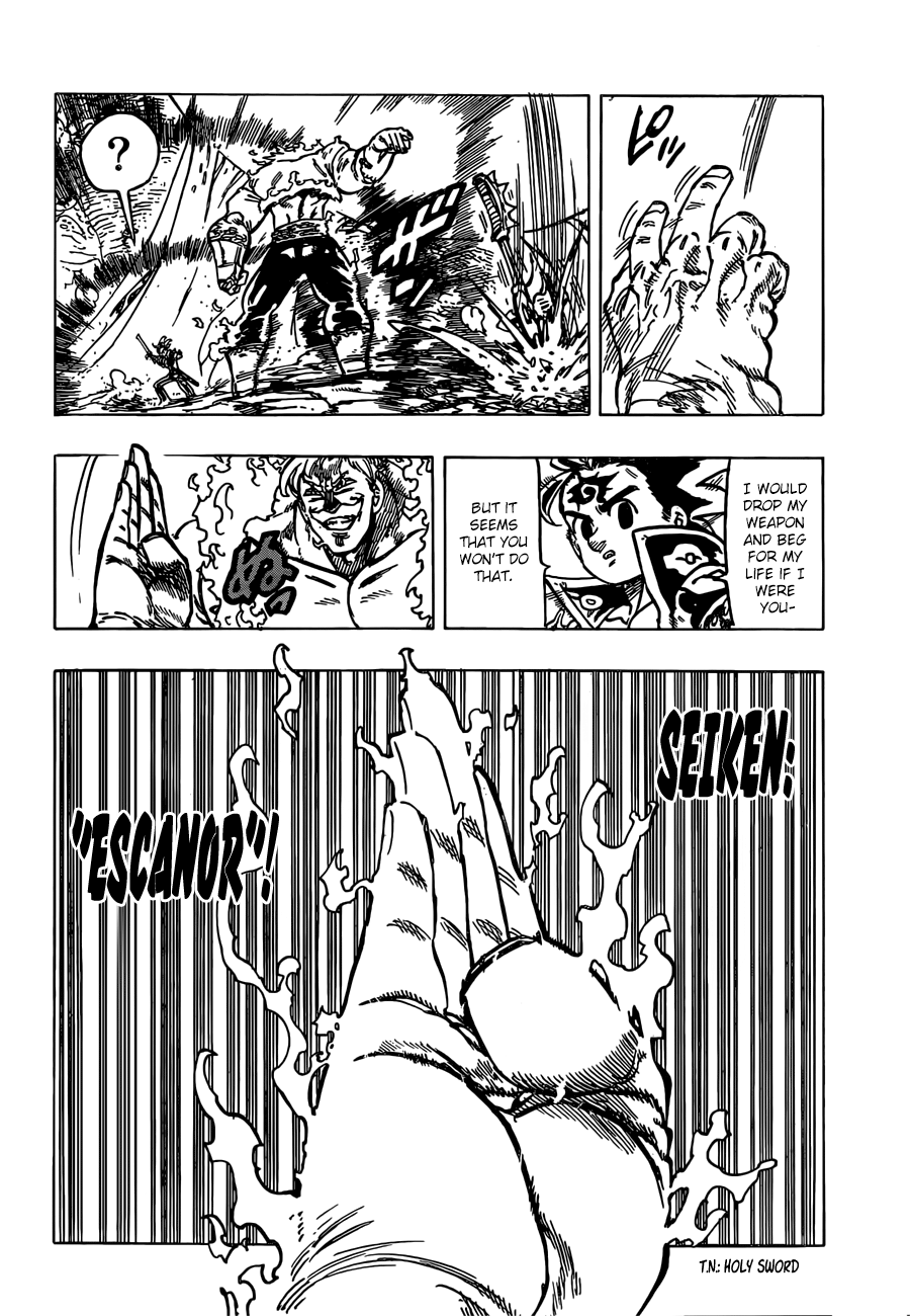 Nanatsu no Taizai Chapter 289 page 6 - Chapter 289: Pride vs. Piety