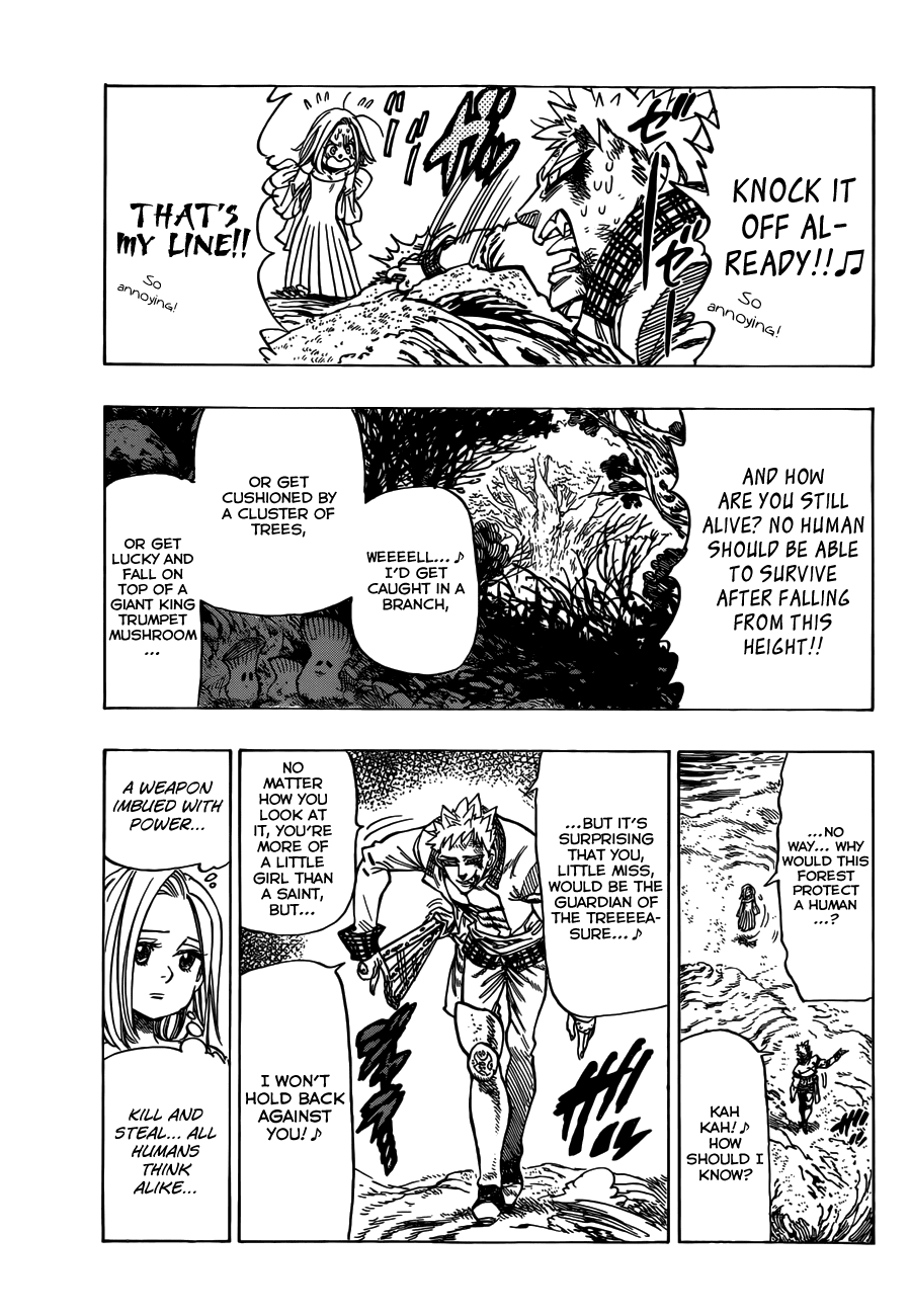 Nanatsu no Taizai Chapter 29.5 page 10 - Chapter 29.5: Side Story - Ban the Bandit