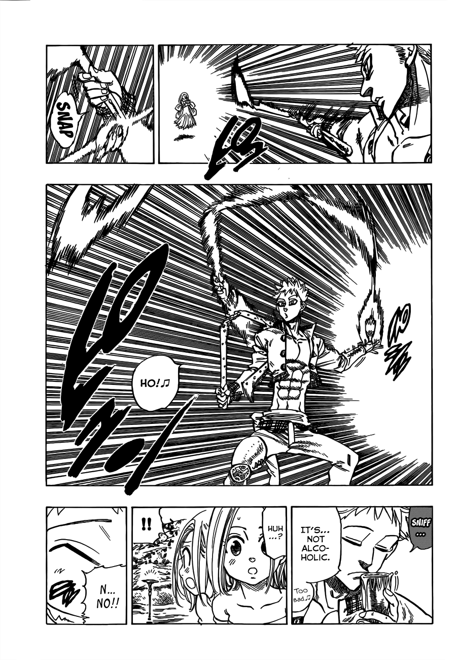 Nanatsu no Taizai Chapter 29.5 page 12 - Chapter 29.5: Side Story - Ban the Bandit