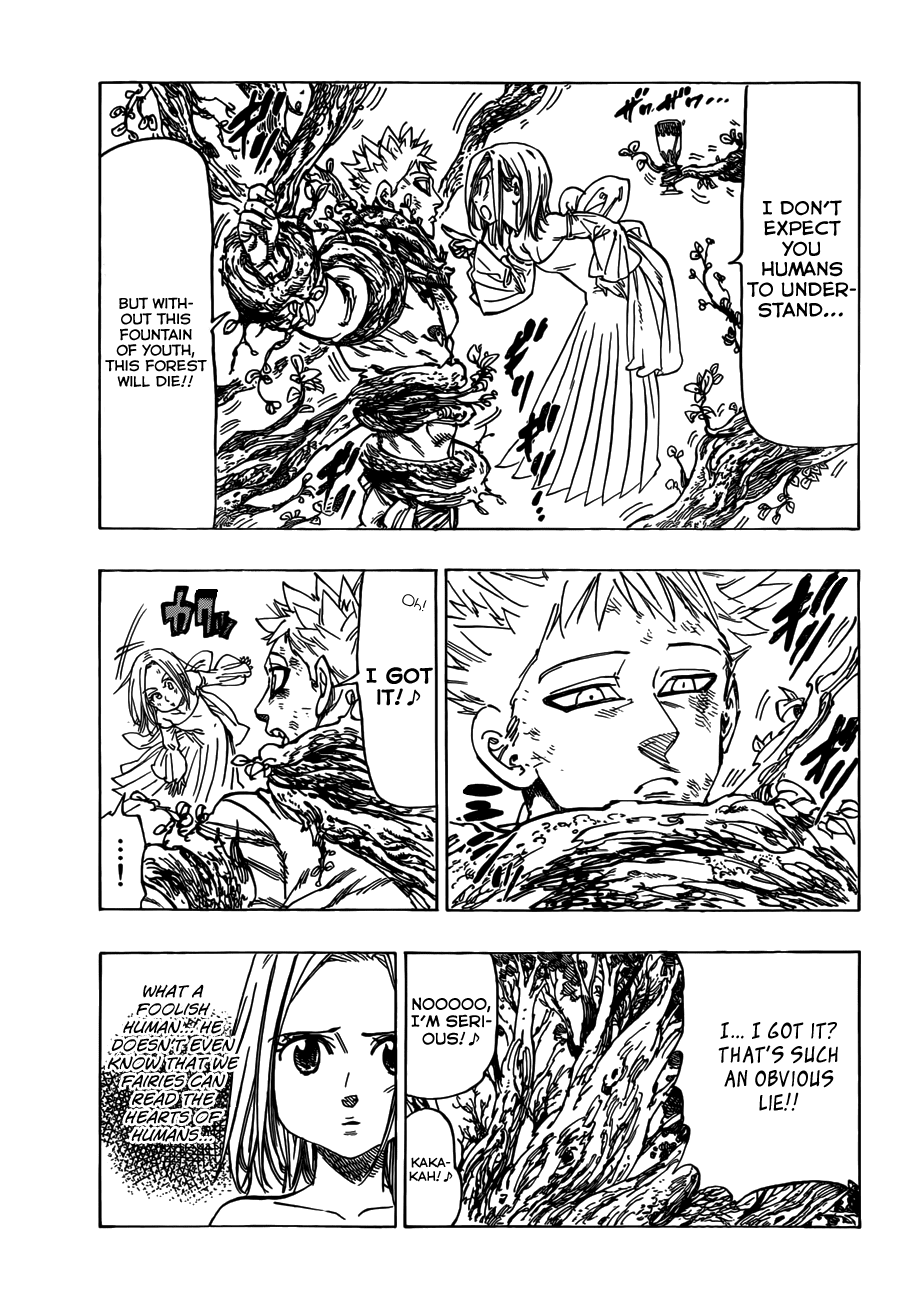 Nanatsu no Taizai Chapter 29.5 page 14 - Chapter 29.5: Side Story - Ban the Bandit