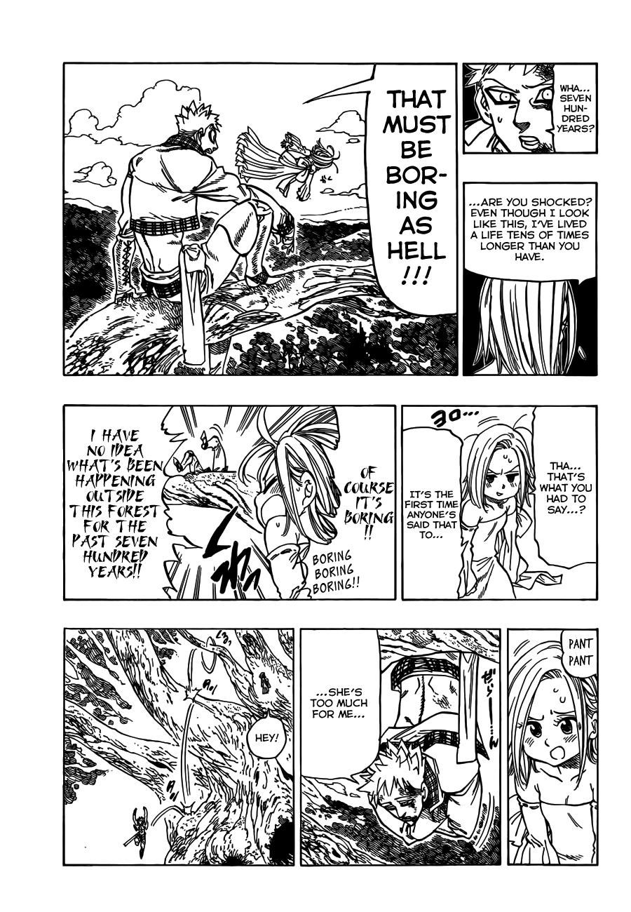 Nanatsu no Taizai Chapter 29.5 page 18 - Chapter 29.5: Side Story - Ban the Bandit