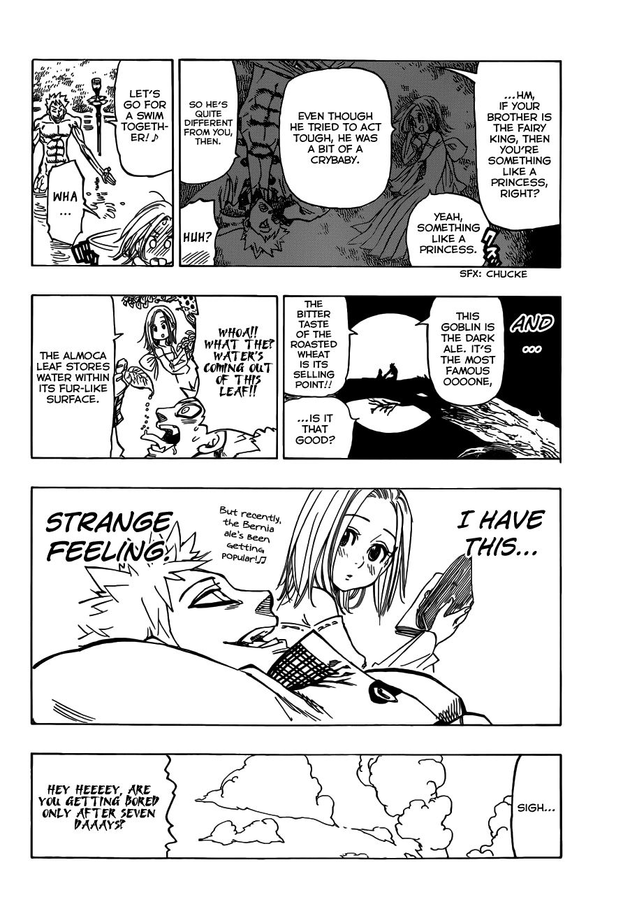 Nanatsu no Taizai Chapter 29.5 page 21 - Chapter 29.5: Side Story - Ban the Bandit