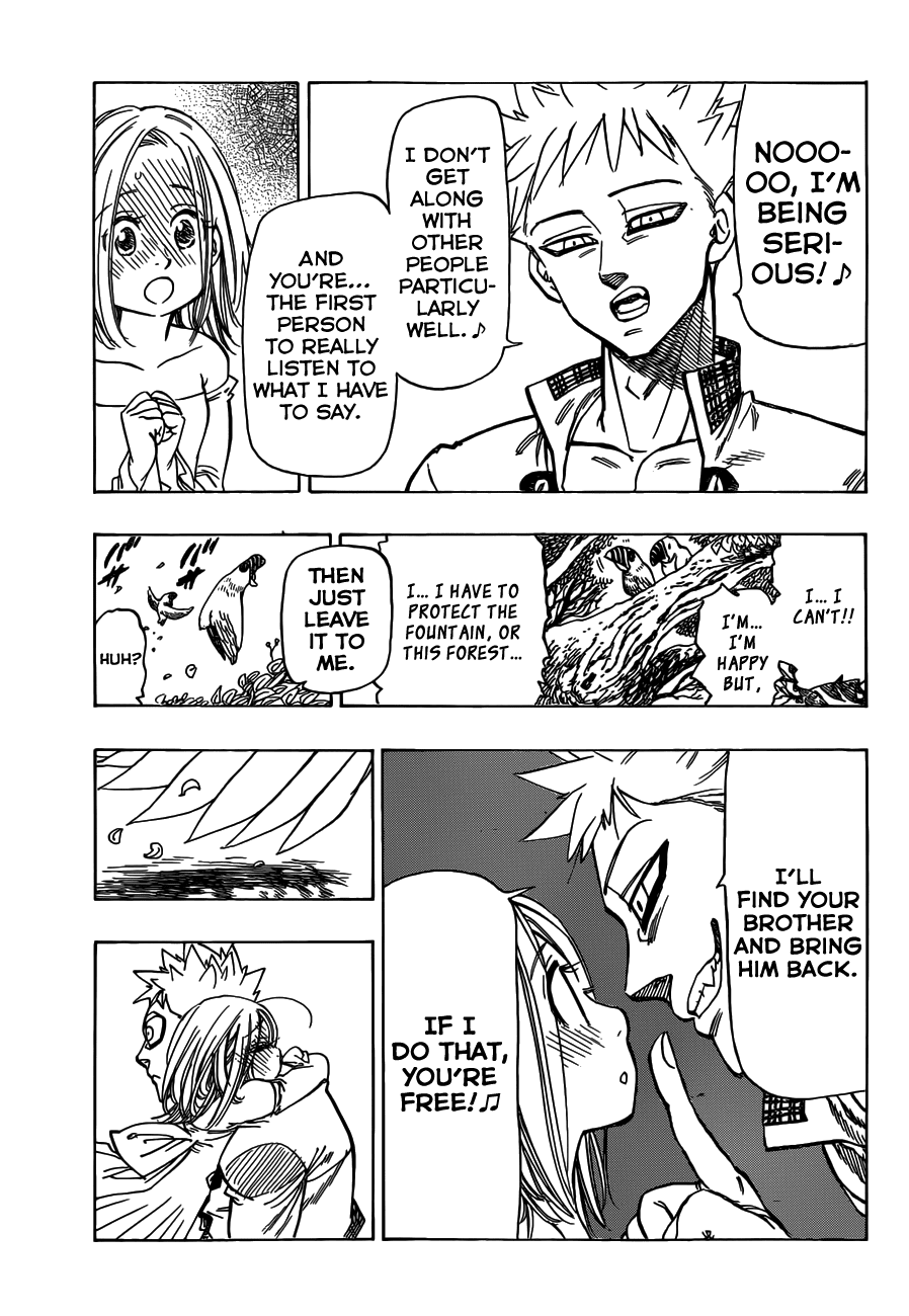 Nanatsu no Taizai Chapter 29.5 page 24 - Chapter 29.5: Side Story - Ban the Bandit