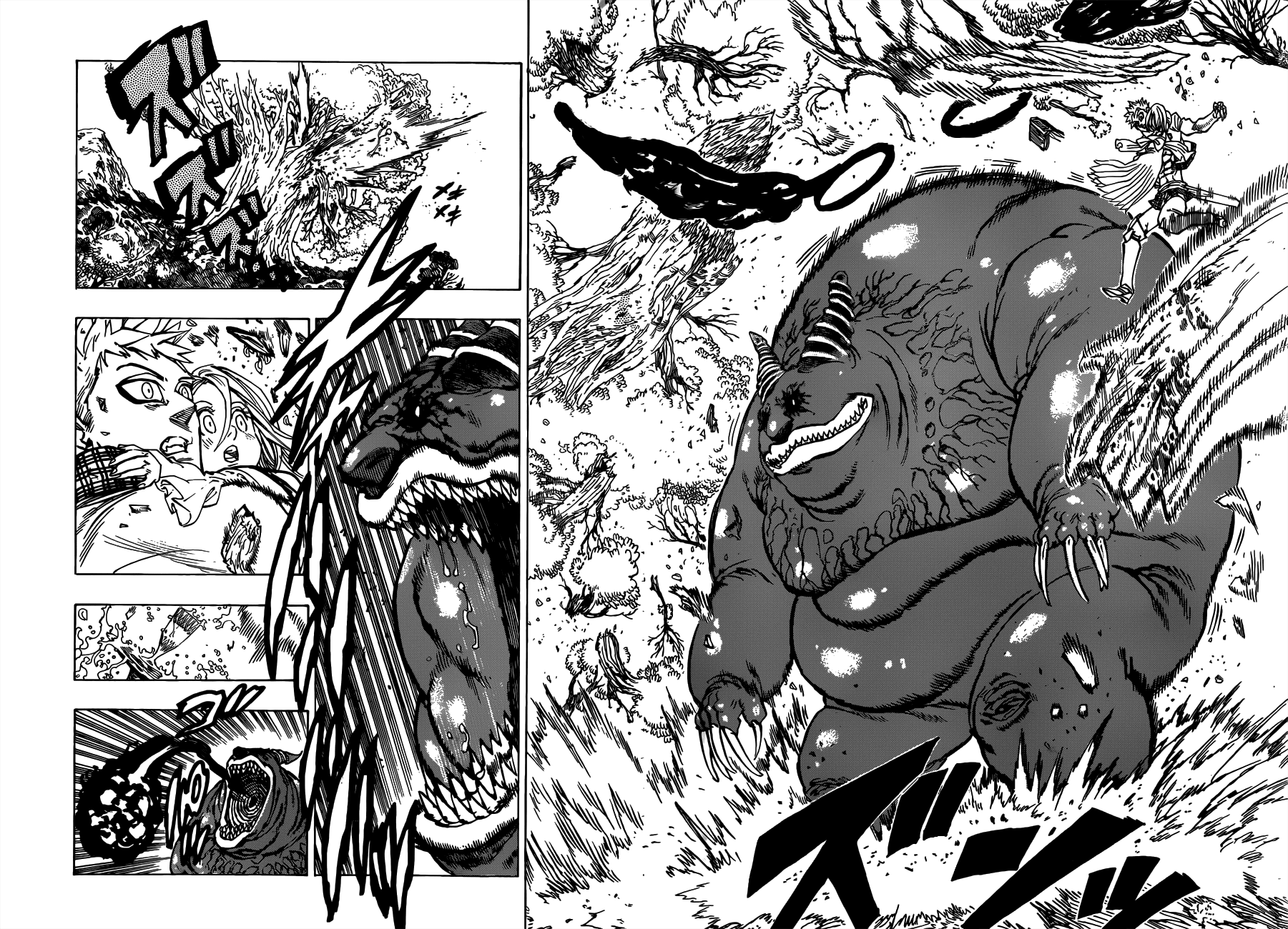Nanatsu no Taizai Chapter 29.5 page 25 - Chapter 29.5: Side Story - Ban the Bandit