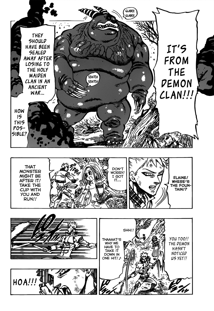 Nanatsu no Taizai Chapter 29.5 page 27 - Chapter 29.5: Side Story - Ban the Bandit