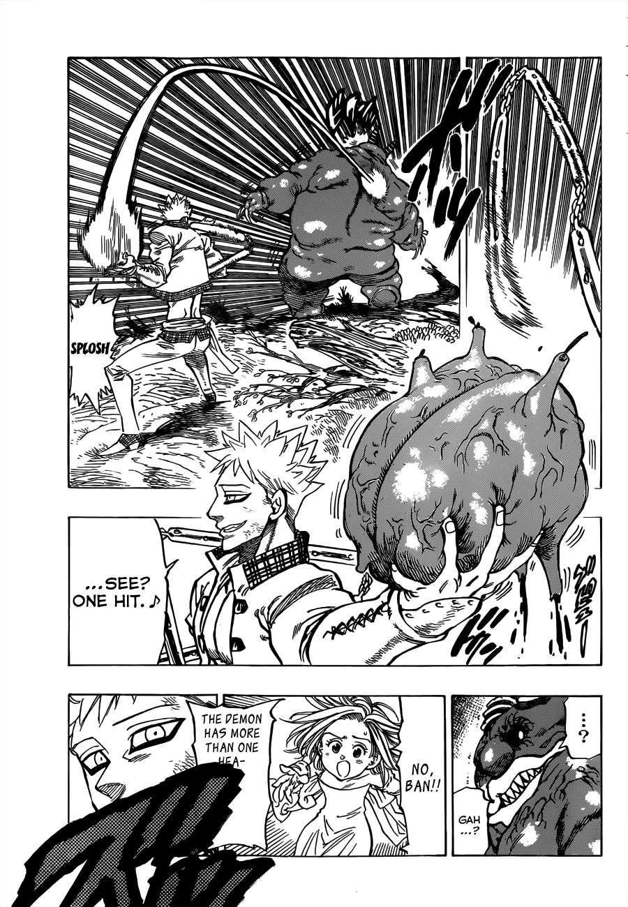 Nanatsu no Taizai Chapter 29.5 page 28 - Chapter 29.5: Side Story - Ban the Bandit
