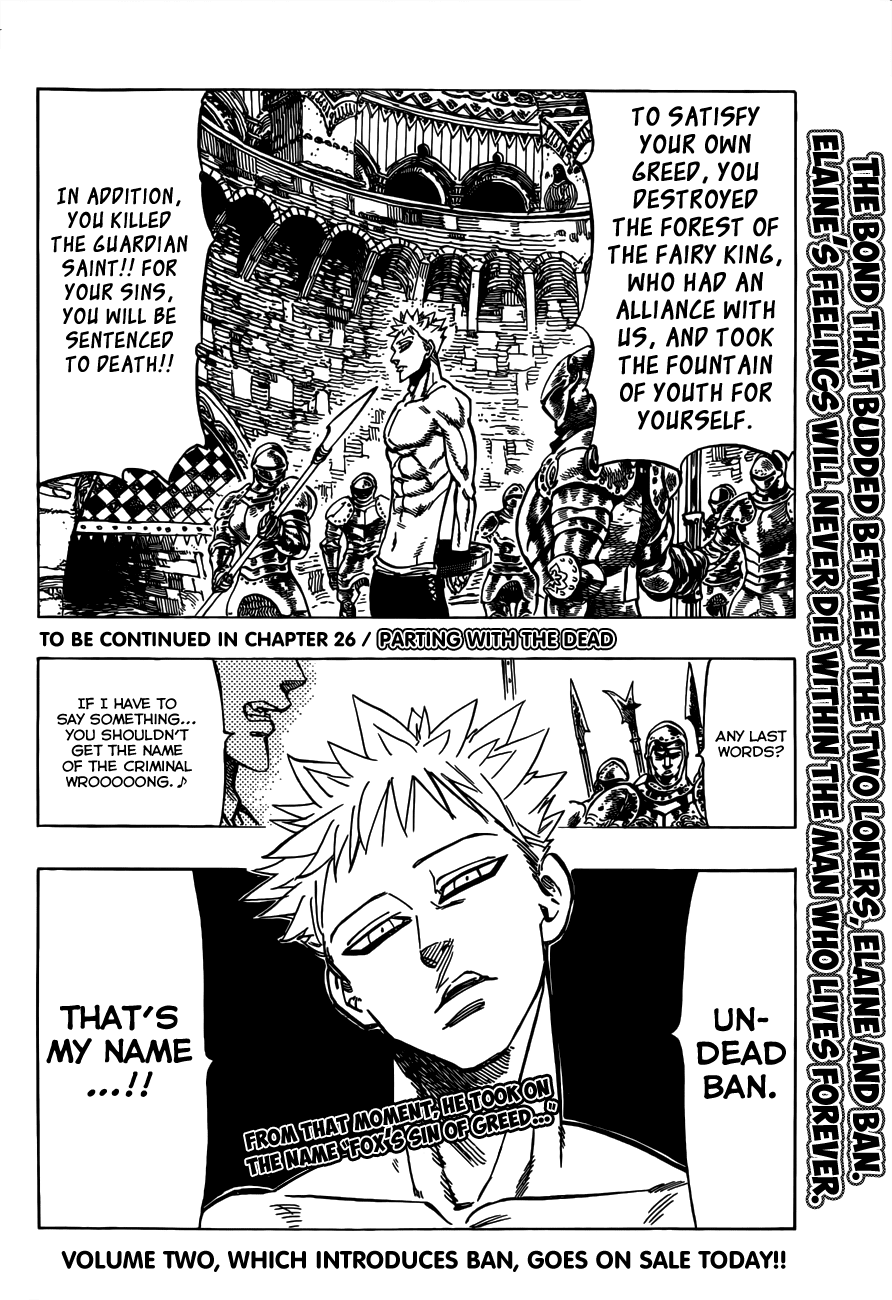 Nanatsu no Taizai Chapter 29.5 page 38 - Chapter 29.5: Side Story - Ban the Bandit