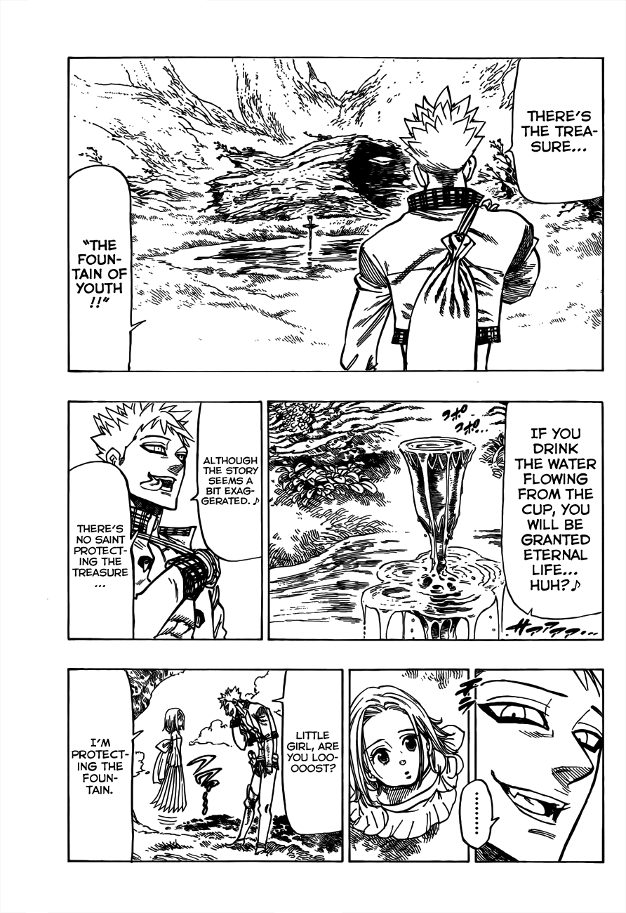 Nanatsu no Taizai Chapter 29.5 page 6 - Chapter 29.5: Side Story - Ban the Bandit