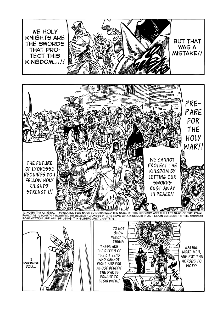 Nanatsu no Taizai Chapter 29 page 4 - Chapter 29: Dark Pulse