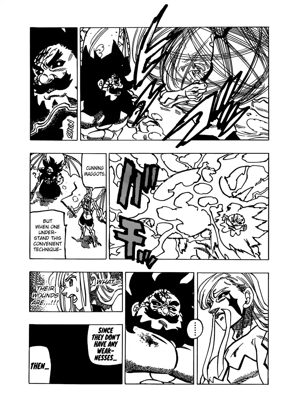Nanatsu no Taizai Chapter 290 page 19 - Chapter 290: Cunning Maggots