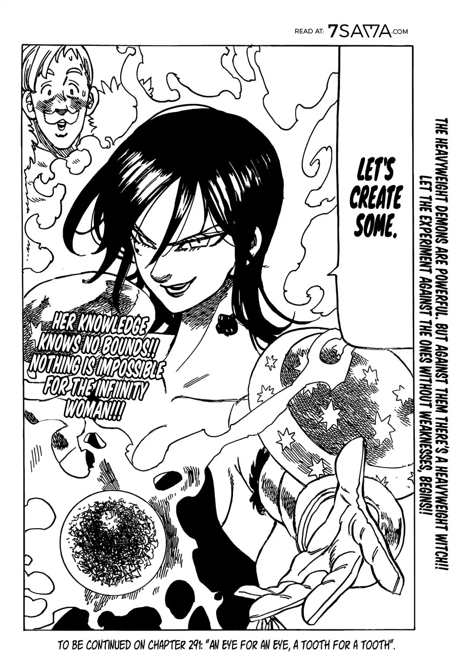 Nanatsu no Taizai Chapter 290 page 20 - Chapter 290: Cunning Maggots