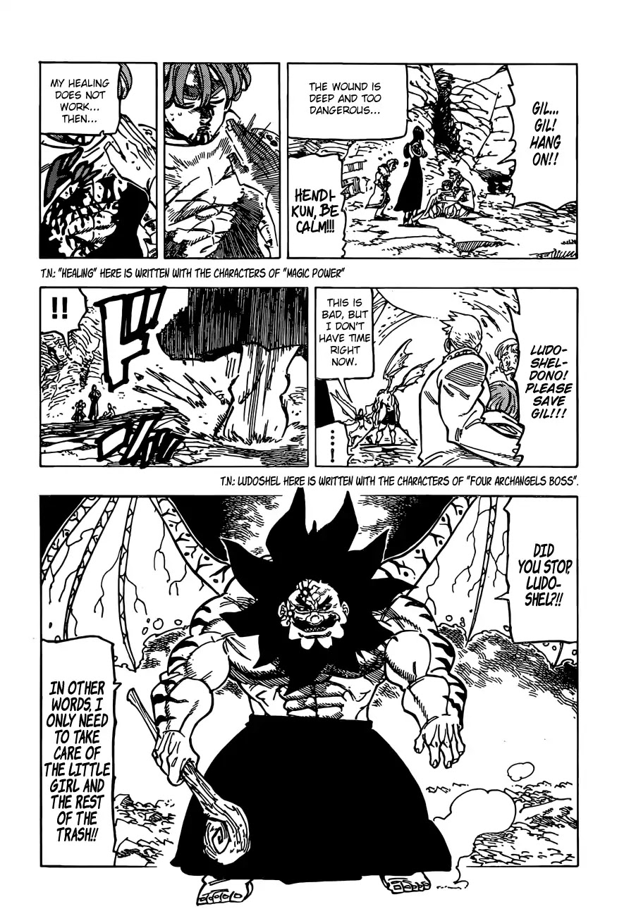 Nanatsu no Taizai Chapter 290 page 4 - Chapter 290: Cunning Maggots