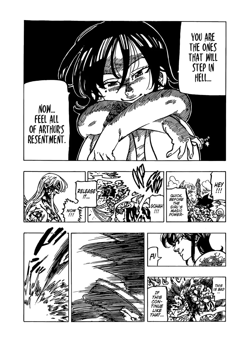 Nanatsu no Taizai Chapter 291 page 14 - Chapter 291: An Eye for an Eye and A Tooth for a Tooth