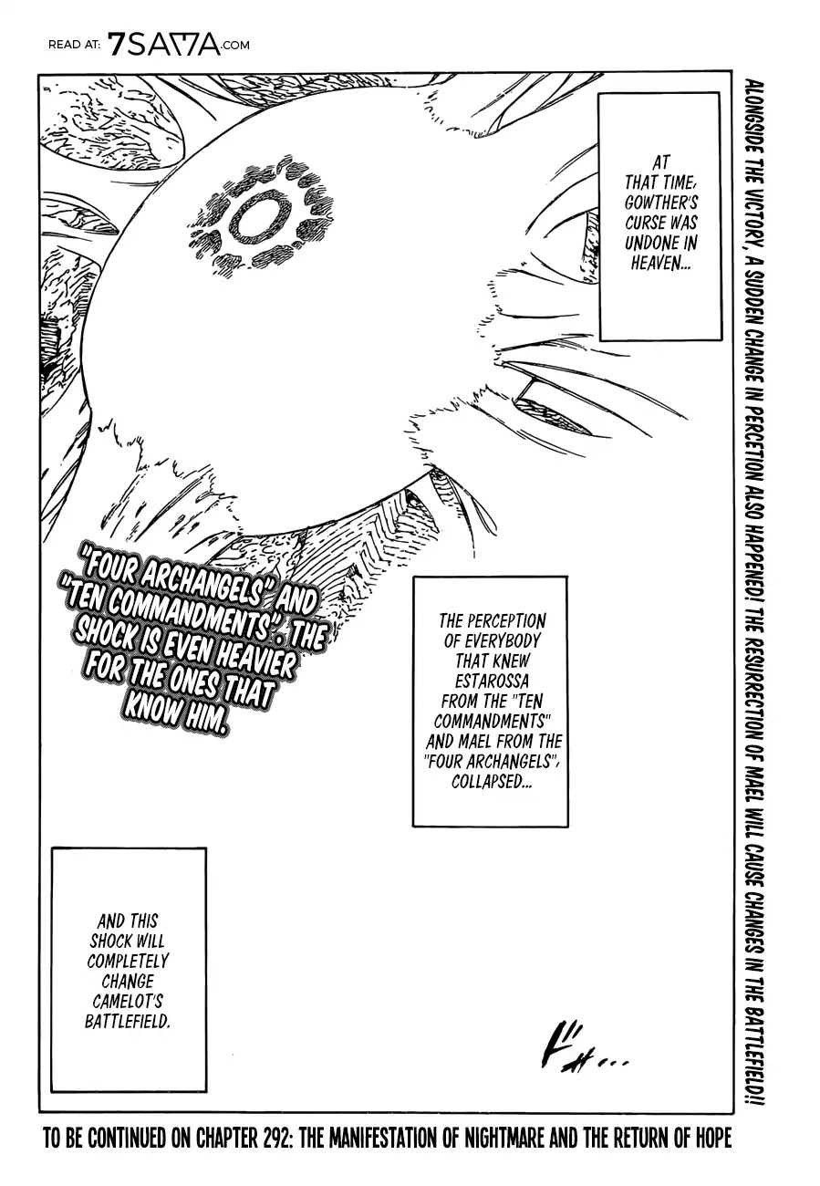 Nanatsu no Taizai Chapter 291 page 19 - Chapter 291: An Eye for an Eye and A Tooth for a Tooth