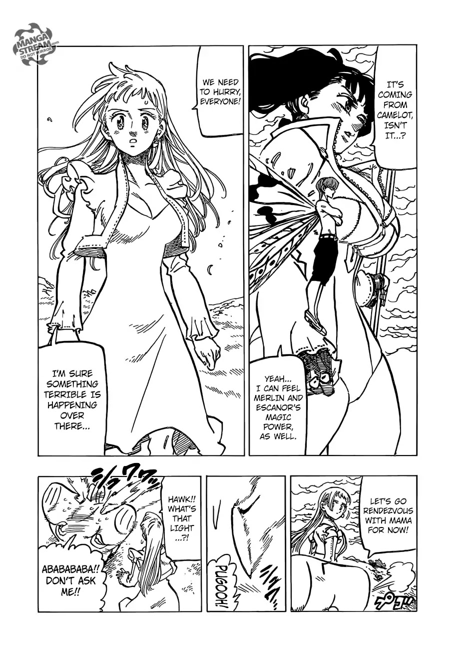 Nanatsu no Taizai Chapter 292 page 18 - Chapter 292: Manifestation of Nightmares, Return of Hope