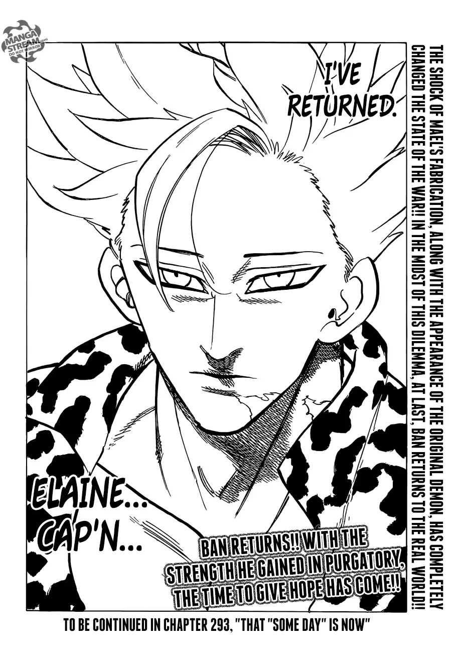 Nanatsu no Taizai Chapter 292 page 21 - Chapter 292: Manifestation of Nightmares, Return of Hope