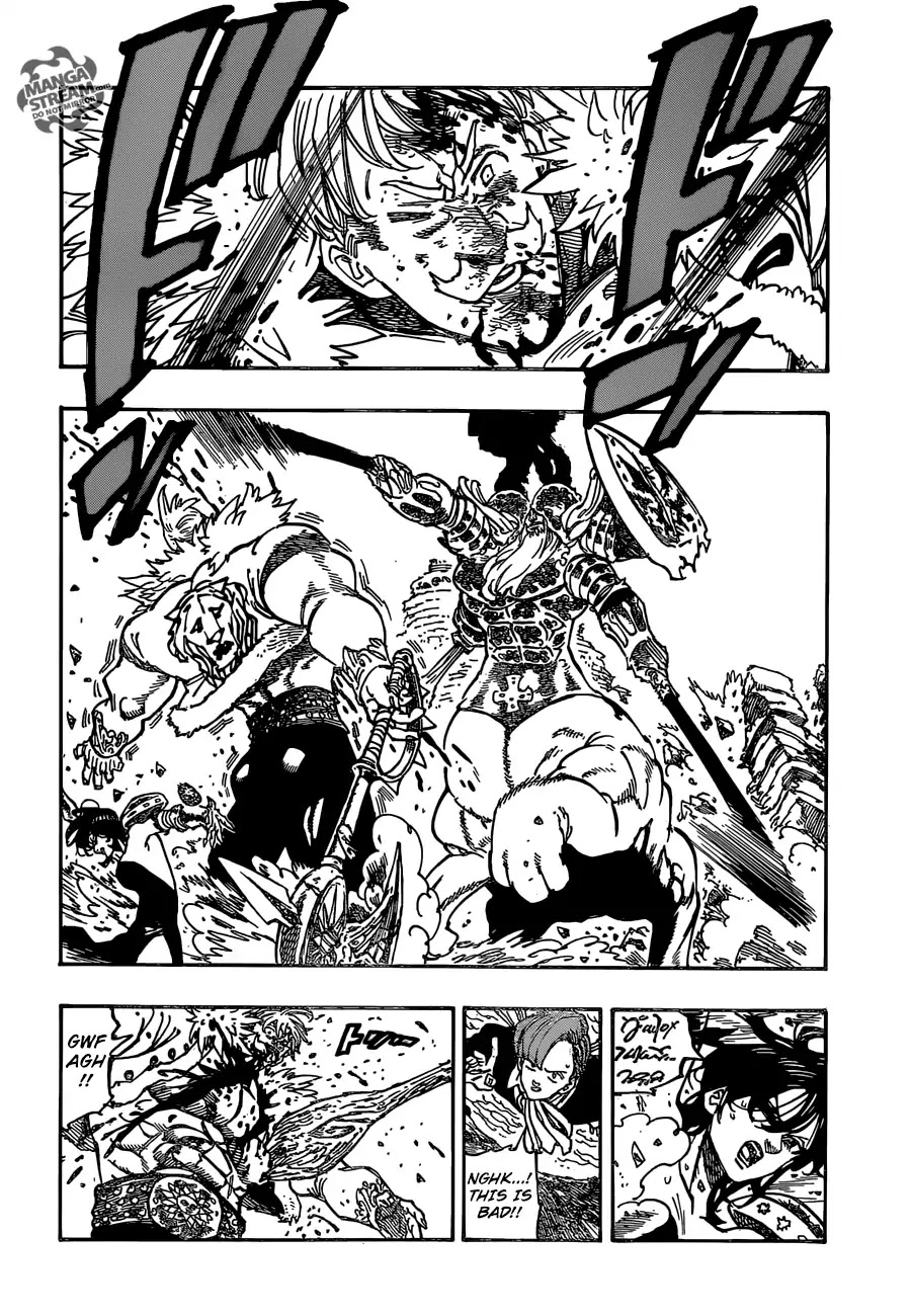 Nanatsu no Taizai Chapter 296 page 14 - Chapter 296: As A Friend, As An Older Brother