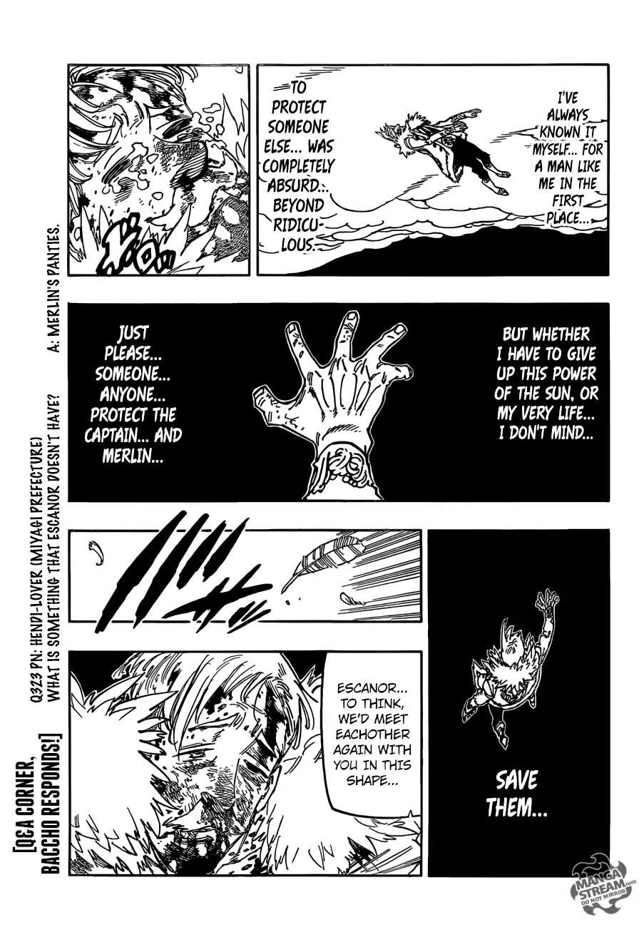 Nanatsu no Taizai Chapter 296 page 18 - Chapter 296: As A Friend, As An Older Brother
