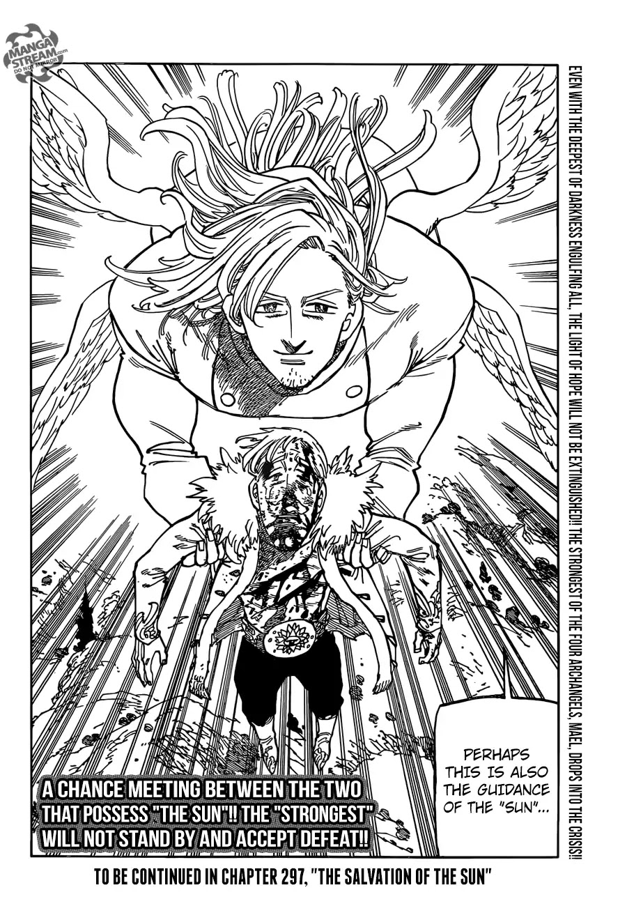 Nanatsu no Taizai Chapter 296 page 19 - Chapter 296: As A Friend, As An Older Brother