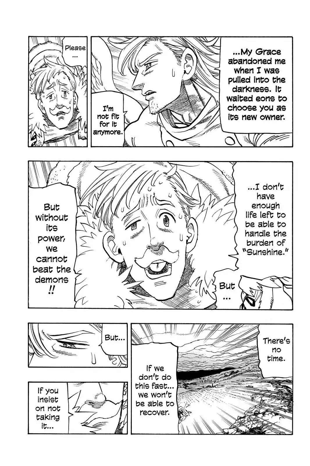 Nanatsu no Taizai Chapter 297 page 5 - Chapter 297: The Salvation of the Sun