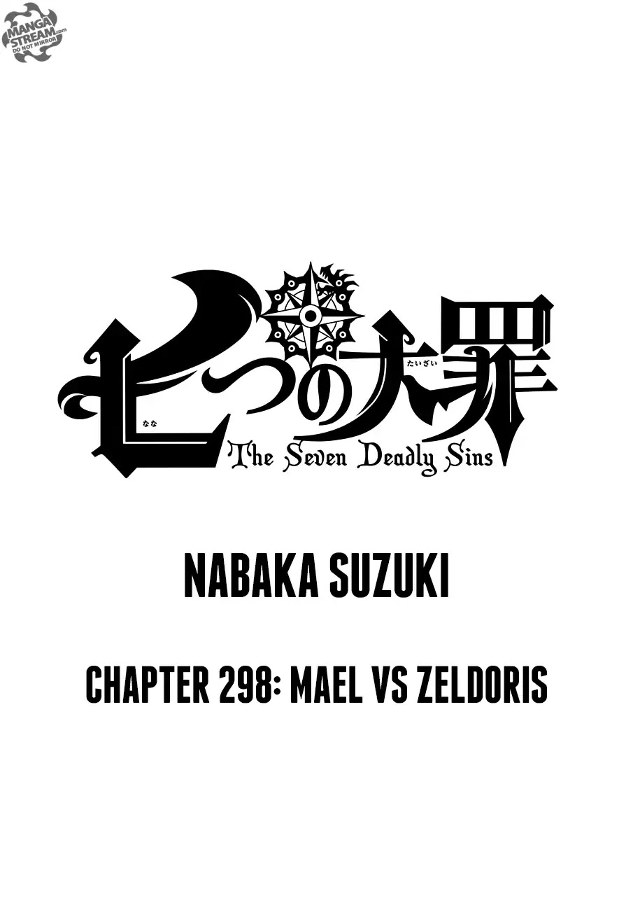 Nanatsu no Taizai Chapter 298 page 1 - Chapter 298: Mael Vs Zeldoris
