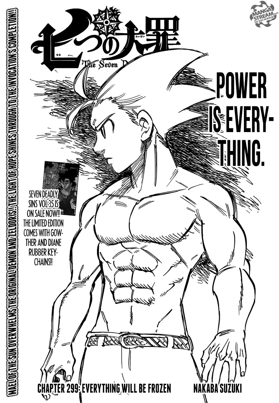 Nanatsu no Taizai Chapter 299 page 1 - Chapter 299: Everything Will Be Frozen
