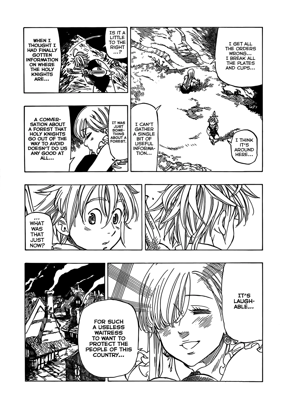 Nanatsu no Taizai Chapter 3 page 14 - Chapter 3: What One Must Do
