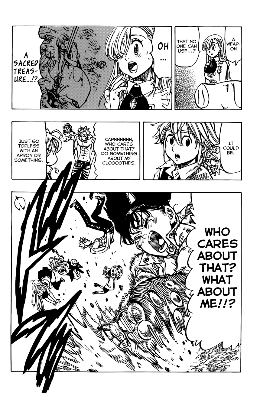 Nanatsu no Taizai Chapter 30 page 11 - Chapter 30: Gather, You Festival Bastards!