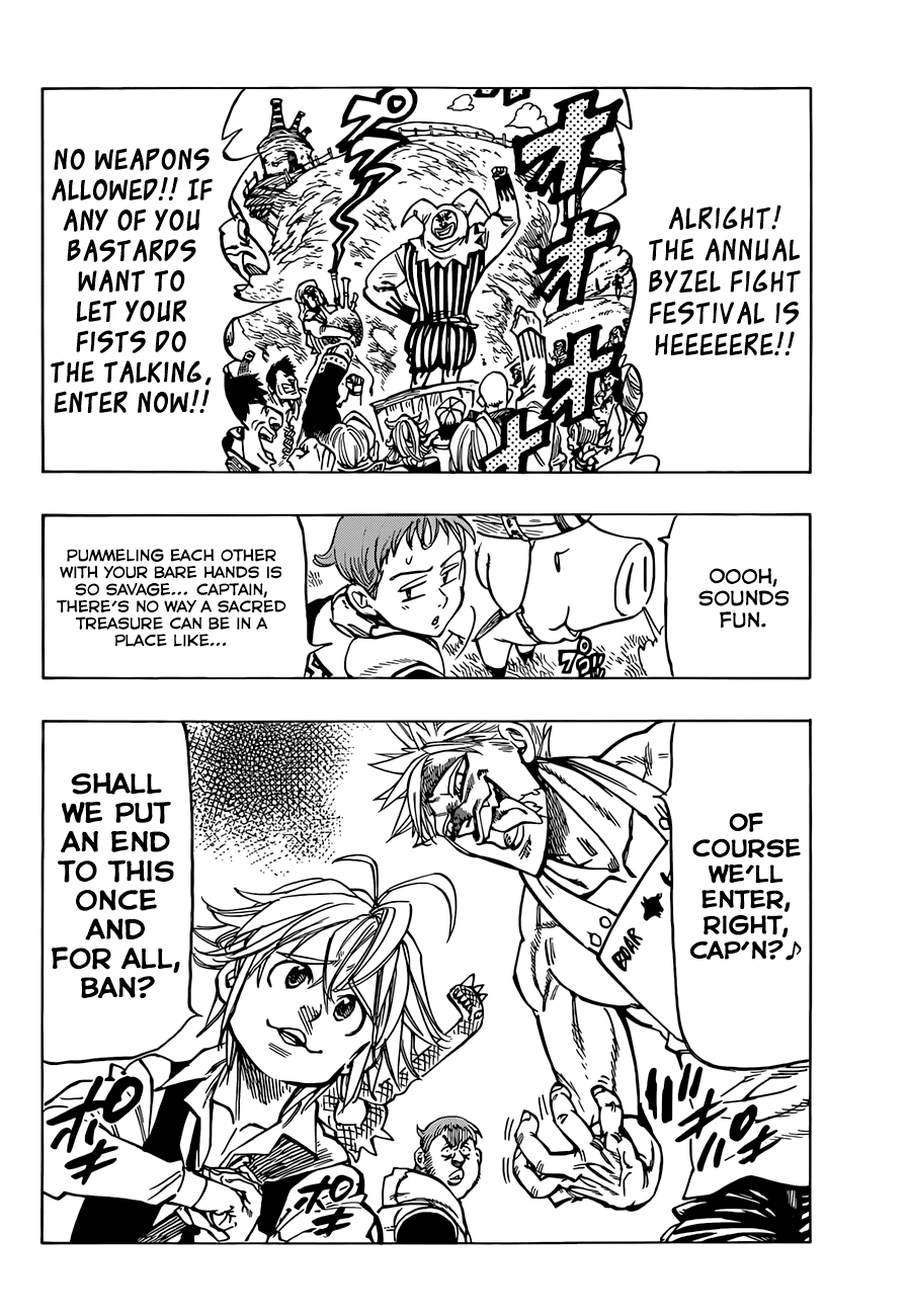 Nanatsu no Taizai Chapter 30 page 15 - Chapter 30: Gather, You Festival Bastards!
