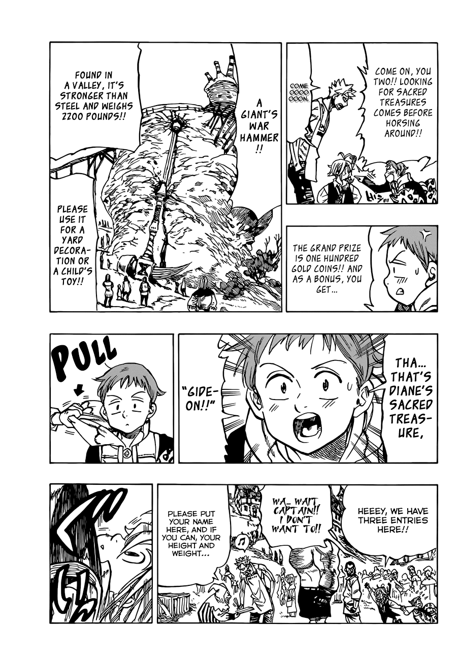 Nanatsu no Taizai Chapter 30 page 16 - Chapter 30: Gather, You Festival Bastards!
