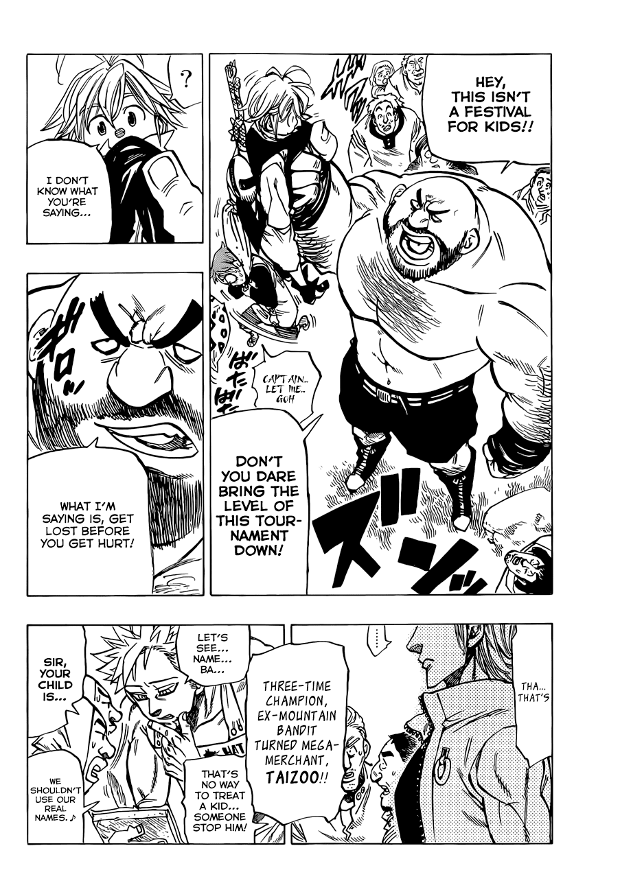 Nanatsu no Taizai Chapter 30 page 17 - Chapter 30: Gather, You Festival Bastards!