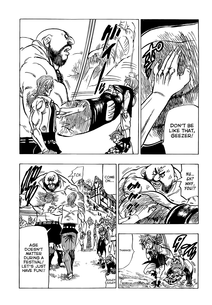 Nanatsu no Taizai Chapter 30 page 18 - Chapter 30: Gather, You Festival Bastards!